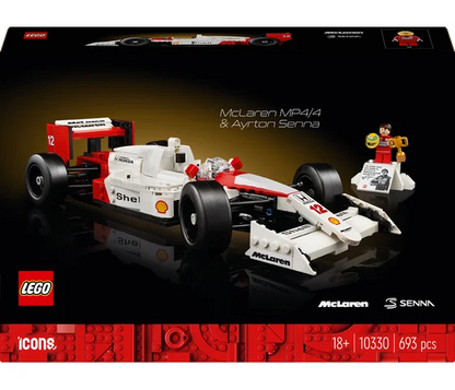 LEGO Icons - McLaren MP4/4 en Ayrton Senna - 10330