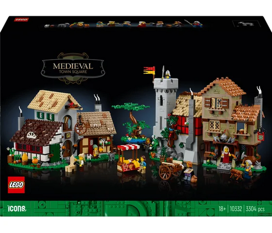 LEGO Icons - Middeleeuws stadsplein - 10332