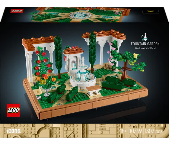 LEGO Icons - Tuin met fontein - 10359