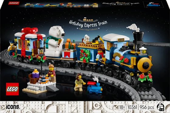 LEGO Icons - Feestelijke kersttrein - 10361