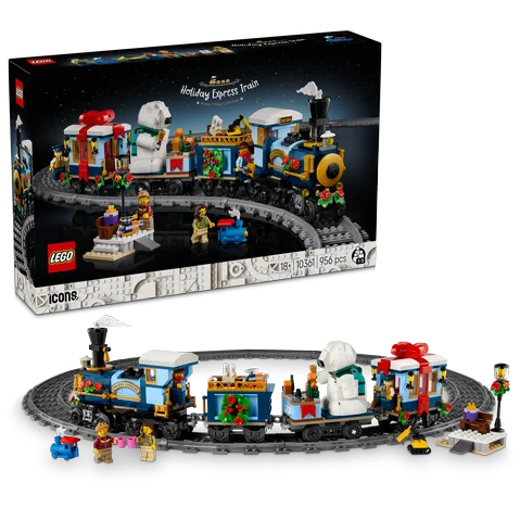 LEGO Icons - Feestelijke kersttrein - 10361