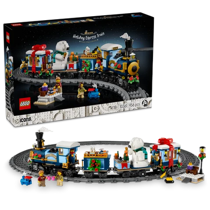 LEGO Icons - Feestelijke kersttrein - 10361