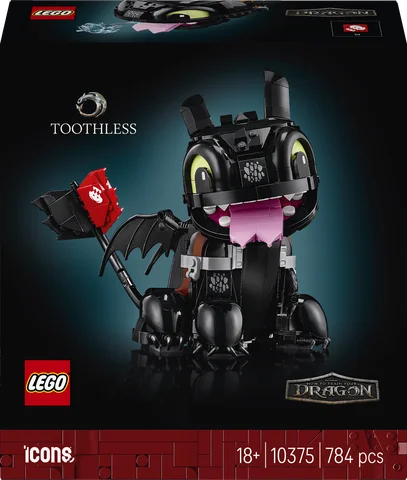 LEGO Icons - Hoe tem je een draak: Tandloos - 10375