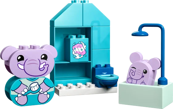 LEGO DUPLO My First - Dagelijkse gewoontes – in bad - 10413