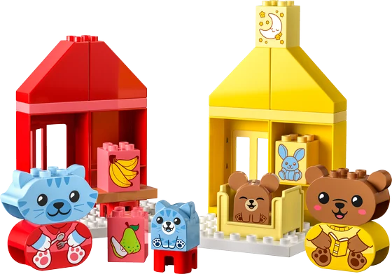 LEGO DUPLO My First - Dagelijkse gewoontes – eten en slapen - 10414