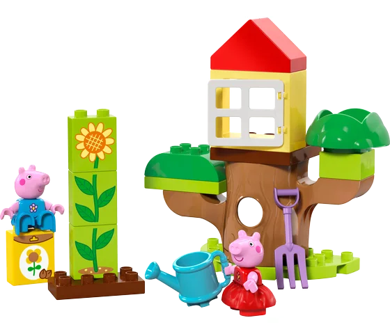 LEGO DUPLO - Peppa Big tuin en boomhut - 10431