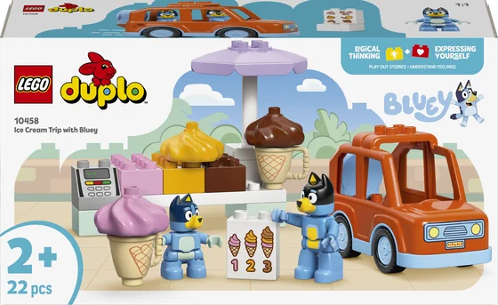 LEGO DUPLO - Een ijsje halen met Bluey - 10458