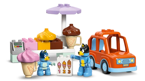 LEGO DUPLO - Een ijsje halen met Bluey - 10458