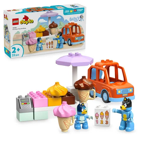 LEGO DUPLO - Een ijsje halen met Bluey - 10458