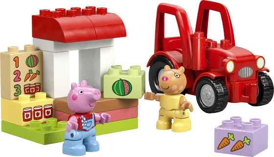 LEGO DUPLO - Tractor en marktkraam - 10468