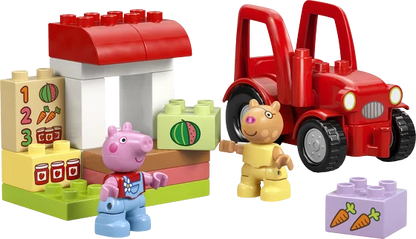 LEGO DUPLO - Tractor en marktkraam - 10468