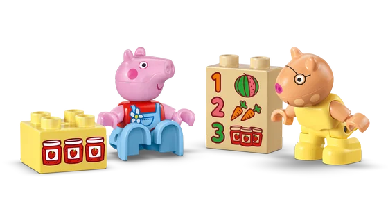 LEGO DUPLO - Tractor en marktkraam - 10468