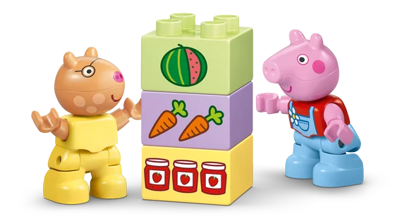 LEGO DUPLO - Tractor en marktkraam - 10468