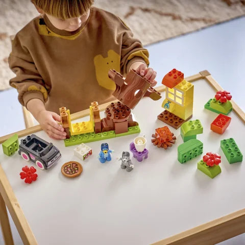 LEGO DUPLO - Pizzameisjes met Muffin en Bluey - 10469