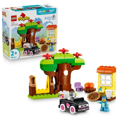 LEGO DUPLO - Pizzameisjes met Muffin en Bluey - 10469