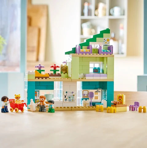 LEGO DUPLO Town - 3-in-1 modern woonhuis met figuren - 10470
