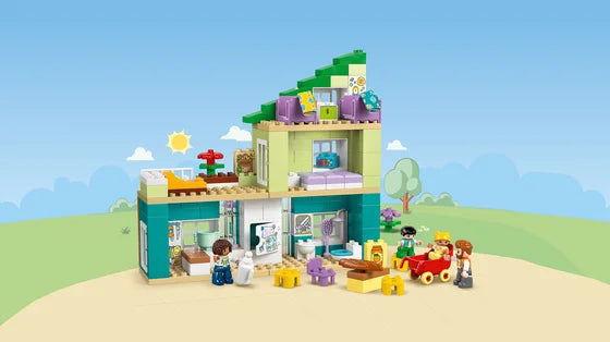 LEGO DUPLO Town - 3-in-1 modern woonhuis met figuren - 10470