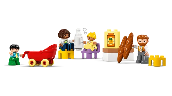 LEGO DUPLO Town - 3-in-1 modern woonhuis met figuren - 10470