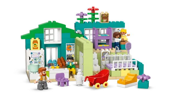 LEGO DUPLO Town - 3-in-1 modern woonhuis met figuren - 10470
