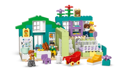 LEGO DUPLO Town - 3-in-1 modern woonhuis met figuren - 10470