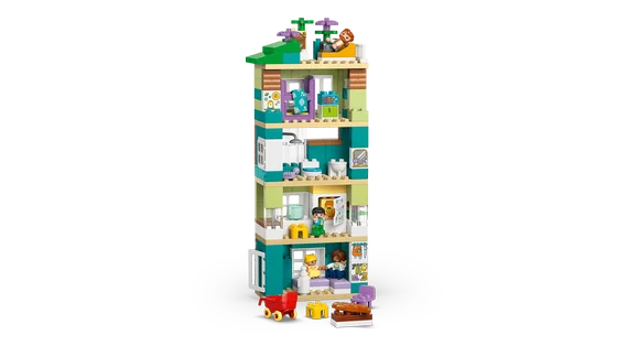 LEGO DUPLO Town - 3-in-1 modern woonhuis met figuren - 10470