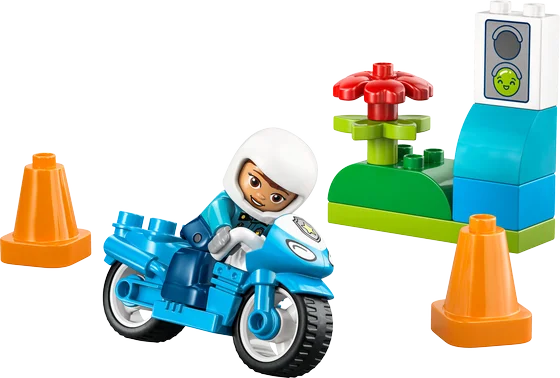 LEGO DUPLO Town - Blauwe politiemotor - 10471