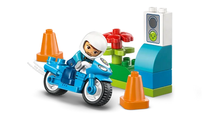 LEGO DUPLO Town - Blauwe politiemotor - 10471
