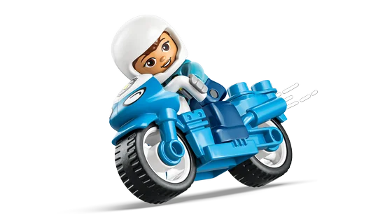 LEGO DUPLO Town - Blauwe politiemotor - 10471