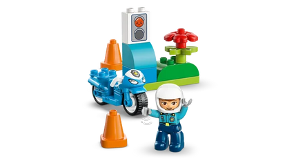 LEGO DUPLO Town - Blauwe politiemotor - 10471