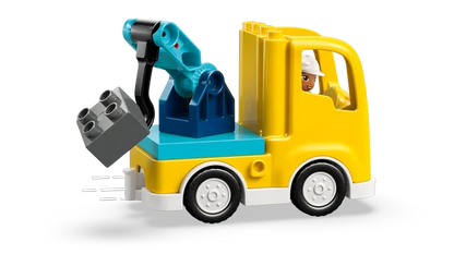 LEGO DUPLO Town - 3-in-1 bouwvoertuigen - 10475