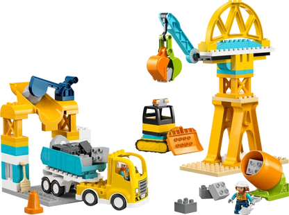 LEGO DUPLO Town - 3-in-1 bouwplaats en voertuigen - 10476
