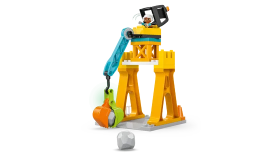 LEGO DUPLO Town - 3-in-1 bouwplaats en voertuigen - 10476