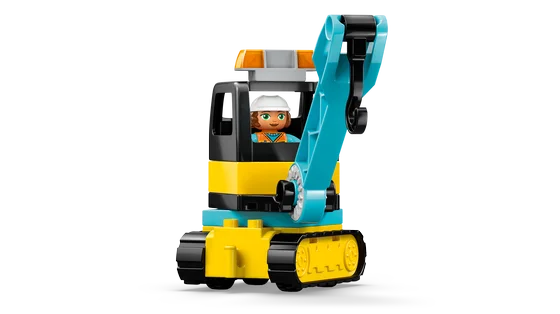 LEGO DUPLO Town - 3-in-1 bouwplaats en voertuigen - 10476