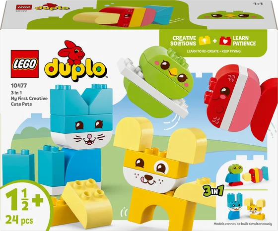 LEGO DUPLO - 3-in-1 creatieve huisdieren - 10477