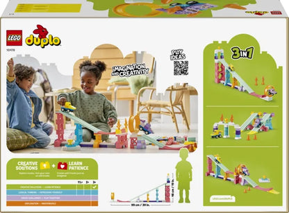 LEGO DUPLO Town - 3-in-1 creatieve hellingen met voertuigen - 10478