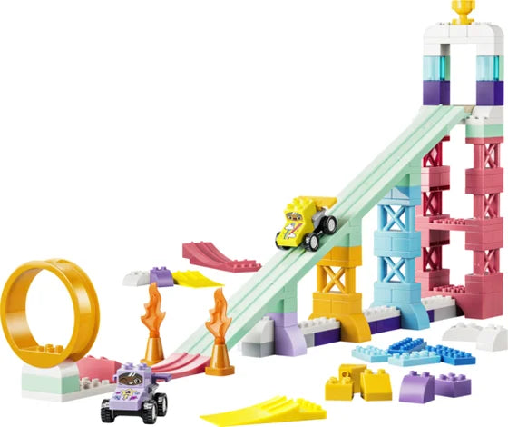 LEGO DUPLO Town - 3-in-1 creatieve hellingen met voertuigen - 10478