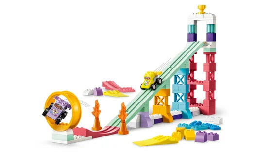 LEGO DUPLO Town - 3-in-1 creatieve hellingen met voertuigen - 10478