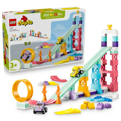 LEGO DUPLO Town - 3-in-1 creatieve hellingen met voertuigen - 10478