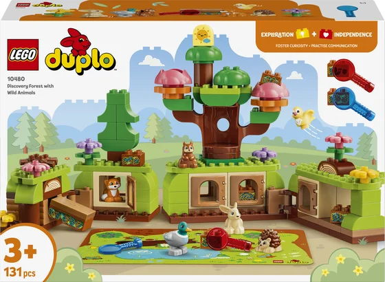 LEGO DUPLO Town - Ontdekkingsbos met wilde dieren - 10480