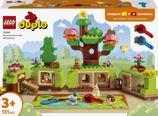 LEGO DUPLO Town - Ontdekkingsbos met wilde dieren - 10480