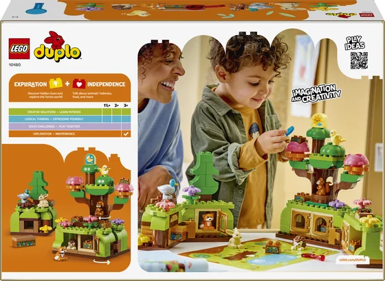 LEGO DUPLO Town - Ontdekkingsbos met wilde dieren - 10480