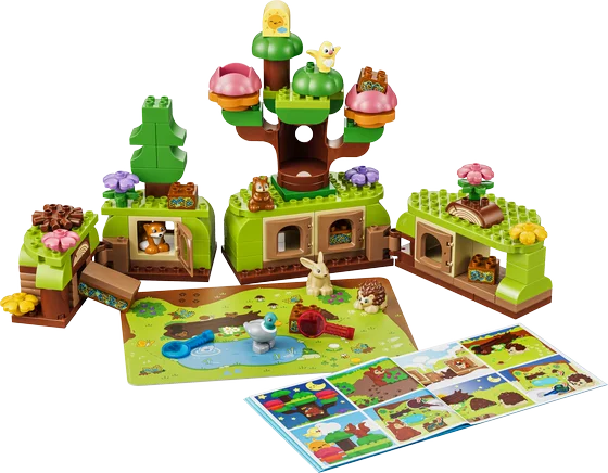 LEGO DUPLO Town - Ontdekkingsbos met wilde dieren - 10480