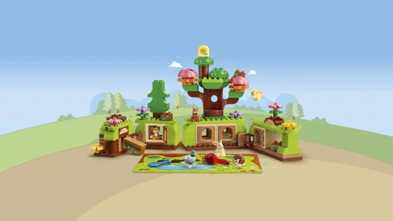 LEGO DUPLO Town - Ontdekkingsbos met wilde dieren - 10480