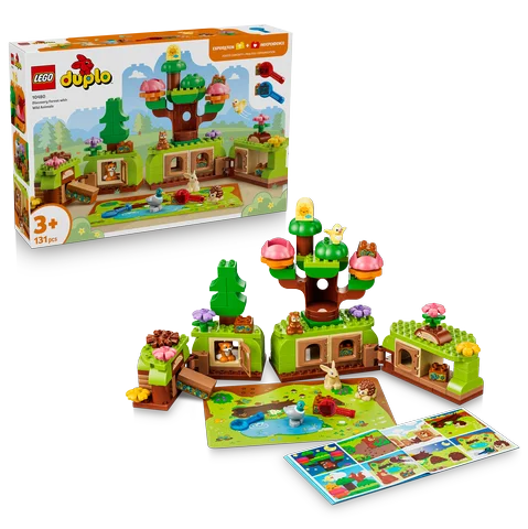 LEGO DUPLO Town - Ontdekkingsbos met wilde dieren - 10480