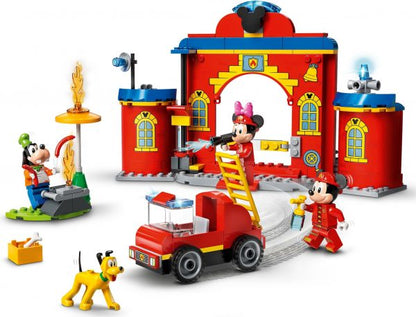 LEGO Disney - Mickey & Friends brandweerkazerne & auto - 10776