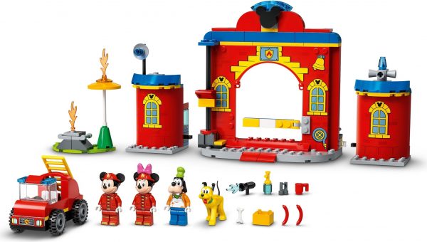LEGO Disney - Mickey & Friends brandweerkazerne & auto - 10776