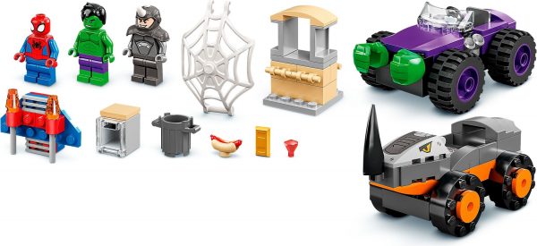 LEGO Marvel - Hulk vs. Rhino truck duel - 10782