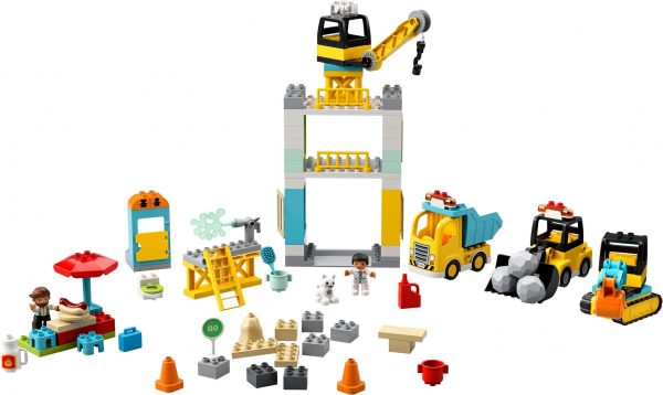 LEGO DUPLO - Torenkraan & Bouwterrein - 10933