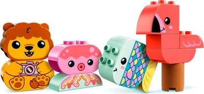 LEGO DUPLO - Pret in bad: drijvend diereneiland - 10966