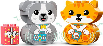 LEGO DUPLO - Mijn eerste Puppy en Kitten met geluid - 10977